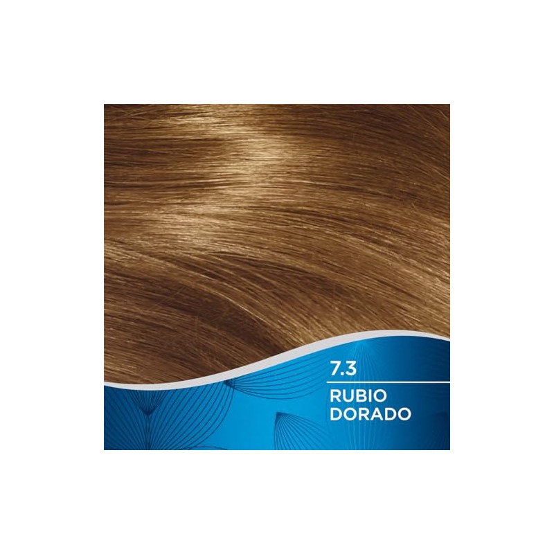 Wella Deluxe Tinte Permanente 7.3 Rubio Dorado, 207 g
