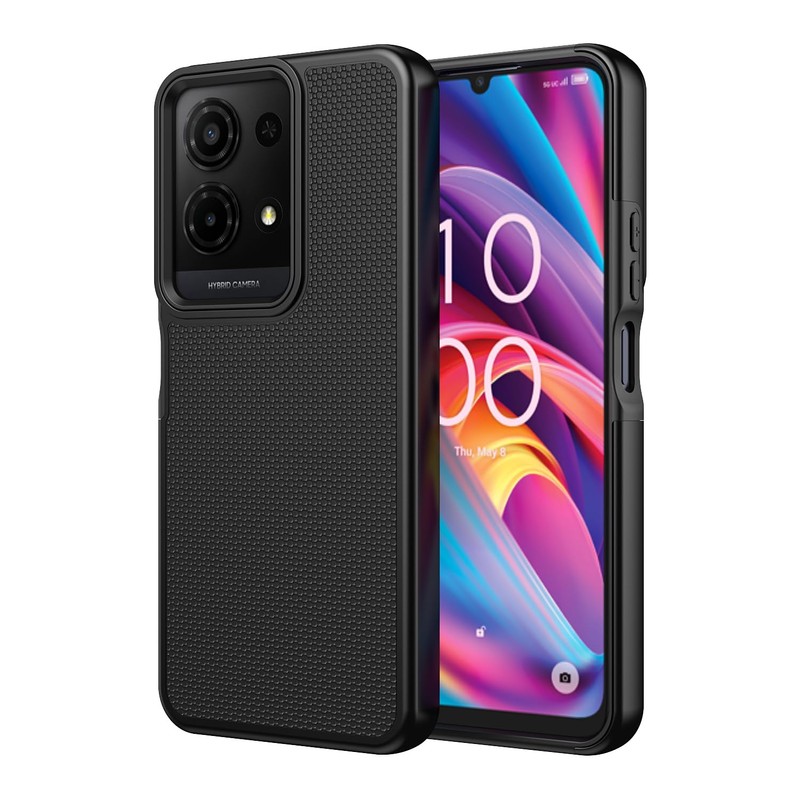 for TCL K32/K33 5G 2025 Case with Tempered Glass Screen