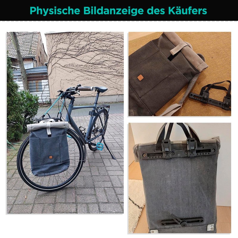 Vvciic Side Buckle - Bicycle Bag Buckle Accessories Luggage Equipment