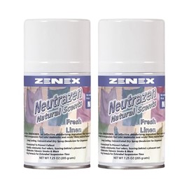 Zenex Neutrazen Fresh Linen Scent Metered Odor Neutralizer net 7 oz. - 2 Can