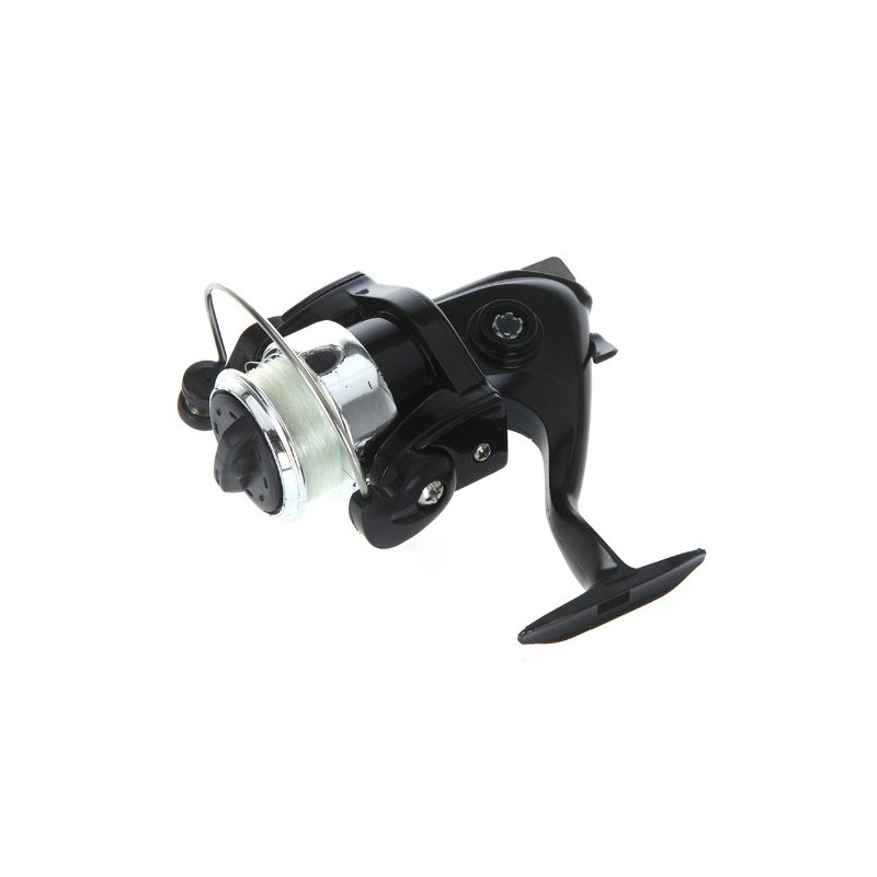Qingeer Mini Aluminum Pocket Fishing Rod Pole + Reel