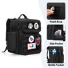 DSLEAF Cornhole Backpack, Cornhole Bag Holds 16-24 Cornhole Bags with