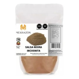 Sazonador Salsas Negras En Polvo 1kg Para Botanas Incognita
