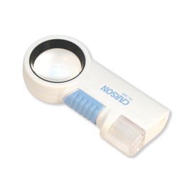 Carson CP-40 High Power 11x Aspheric Lens Led Lighted Magnifier and Flashlight