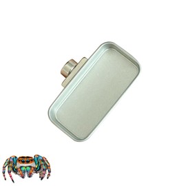 Okueejur Jumping Spider Feeding Dish Magnetic Tiny Food Dishes Water Dish for Jumping Spider Jumping Spider Water Bowl Jumping Spider Accessories