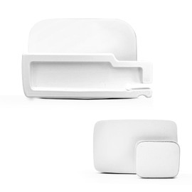 Genérico 1 x White Telepassage Mount Compatible with Kapsch TRP-4010