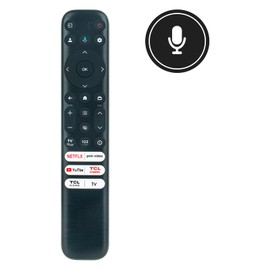 PERFASCIN RC813 FMB1 Replacement Voice Remote Control Compatible with TCL TV 55Q670G 65Q670G 75Q670G 85Q670G 85Q650G 75Q650G 65Q650G 55Q650G 55Q750G 65Q750G 75Q750G 85Q750G 65QM850G 75QM850G