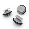 VVO Fasteners- Grey Plastic Side Body Moulding Strip Trim Clips