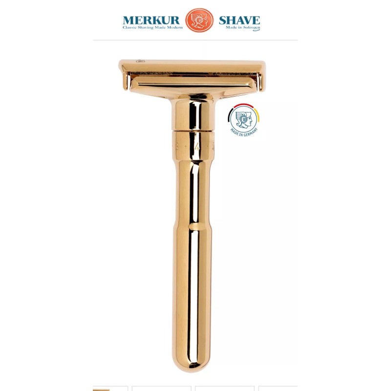 MERKUR FUTUR Adjustable Double Edge Safety Razor - Polished Chrome