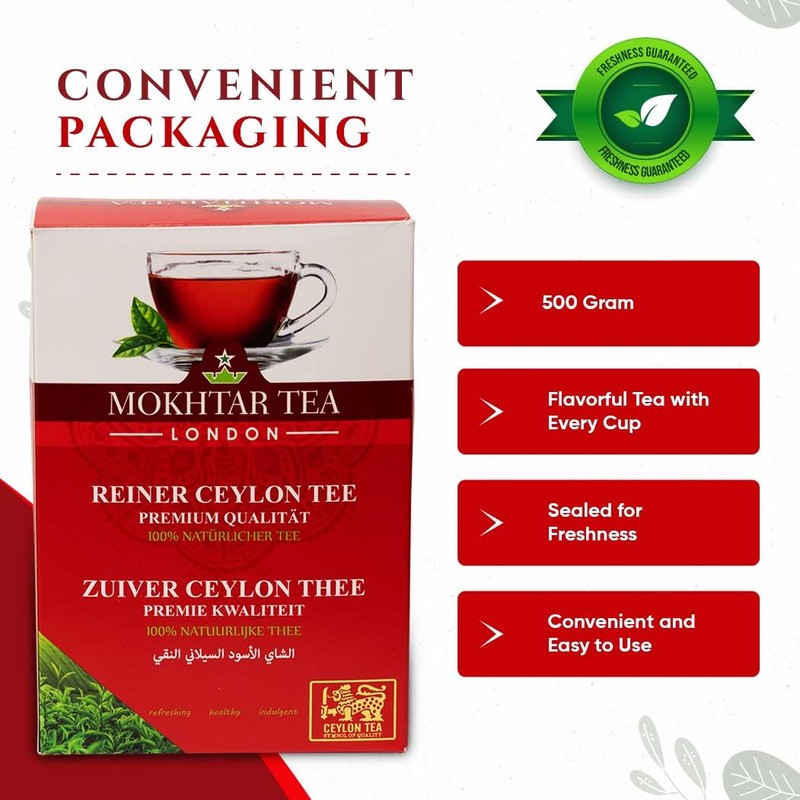 Mokhtar Tea London | Ceylon Tea | Premium Quality |