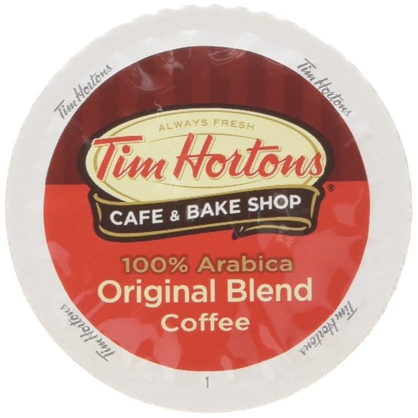 Tim Hortons Single Serve Original Blend Coffee, 24 Count (Pack of 2)