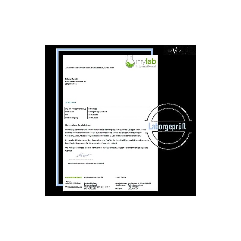 Collagen Powder, 500 g, Bioactive Collagen Hydrolysate Peptides, Protein Powder,