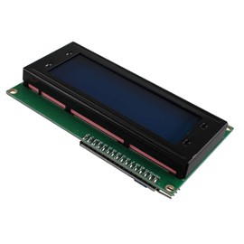 HALJIA IIC/I2C/TWI Serial 2004 20x4 Character LCD Module Display LCD 2004 Module Shield Blue Blacklight Compatible with Arduino UNO Mega R3