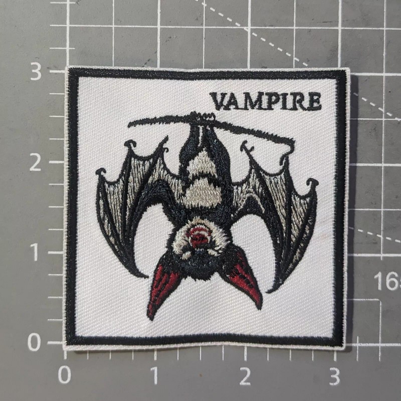 Unbranded Vampire Bat Patch Animals Trendy Trucker Hat Style Embroidered