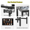 ADENGL 1.6 Gallon Elevated Dog Water Bowl for Large Dogs,