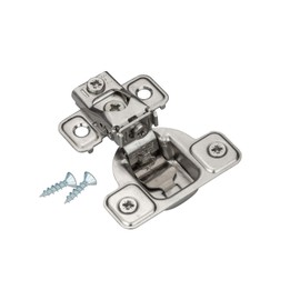 Salice 106 Degree E-Centhree 9/16" Overlay Press in Self Close Cabinet Hinge with 3 Cam Adjustment CSR3699XR