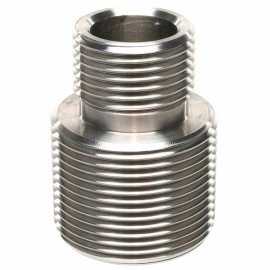 newparts2018 13/16"-16 to 1 1/8"-16 Silver Oil Filter Adapter for Duramax CAT 1R-1807 New