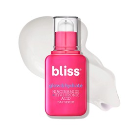 Bliss Glow & Hydrate Serum - Niacinamide + Hyaluronic Acid Serum - 1 Fl Oz - Improves Dullness, Hydrates, Replenishes & Defends Skin - Lightweight Hydration - Clean - Vegan & Cruelty Free