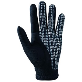 Casco Golf Gloves, Zeus Impact Zeus Impact Gloves, Men's, ZI-1926, Black, 9.8 inches (25 cm), The instep adopts a 2-way knit that stretches well and fits well