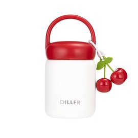 High-capacity Water Bottle Stainless Steel vacuum cup for SportsTravel Office Use Reusable Cup (Red)