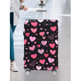 Stretch Fabric Luggage Protective Cover, Printing Suitcase Dust Cover, for Gifts 18-32 Inch Baggage Case Travel Accessories - Color: multicolor3, Size: L