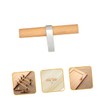 TEHAUX Solid Wood Drawer Pulls Modern Door Handles for Cabinet