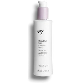 Beautiful Skin Cleansing Lotion by Nō 7 - Normal/Dry | Hypo - Allergenic | 1 Simple Step to Perfectly Clean, Supple Skin | 200mL