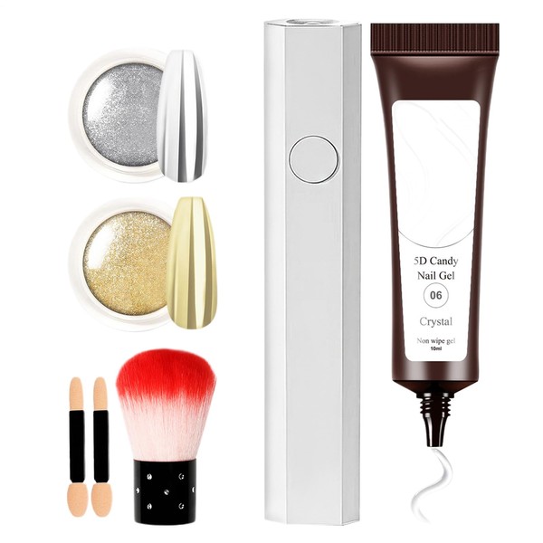 Nail 5D Gel,Nail Molding Glue for Women | Non-Sticky Charming