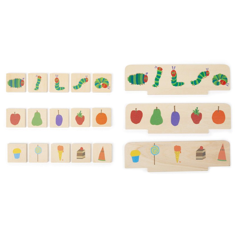Small Foot The Very Hungry Caterpillar Picture Sorting Box, Wooden