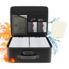 Fireproof Safe Photo Storage Box with 18 Inner 4" x