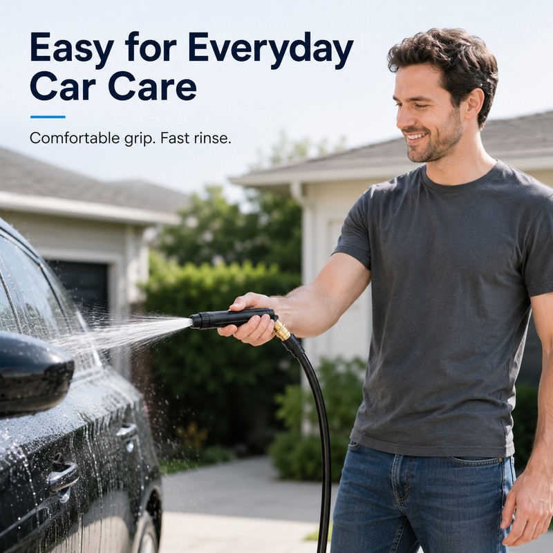 High Pressure Metal Water Spray Gun for Car Washing &