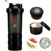 650ML/22OZ Botella para Proteina de Coctelera Protein Shaker