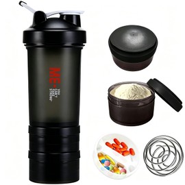 650ML/22OZ Botella para Proteina de Coctelera Protein Shaker