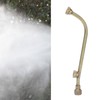 Garden Sprayer Nozzle Double Outlets Brass Agricultural Water Mist Atomizing