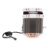CPU Air Cooler Dual Tower 4 Heatpipes LED Light CPU