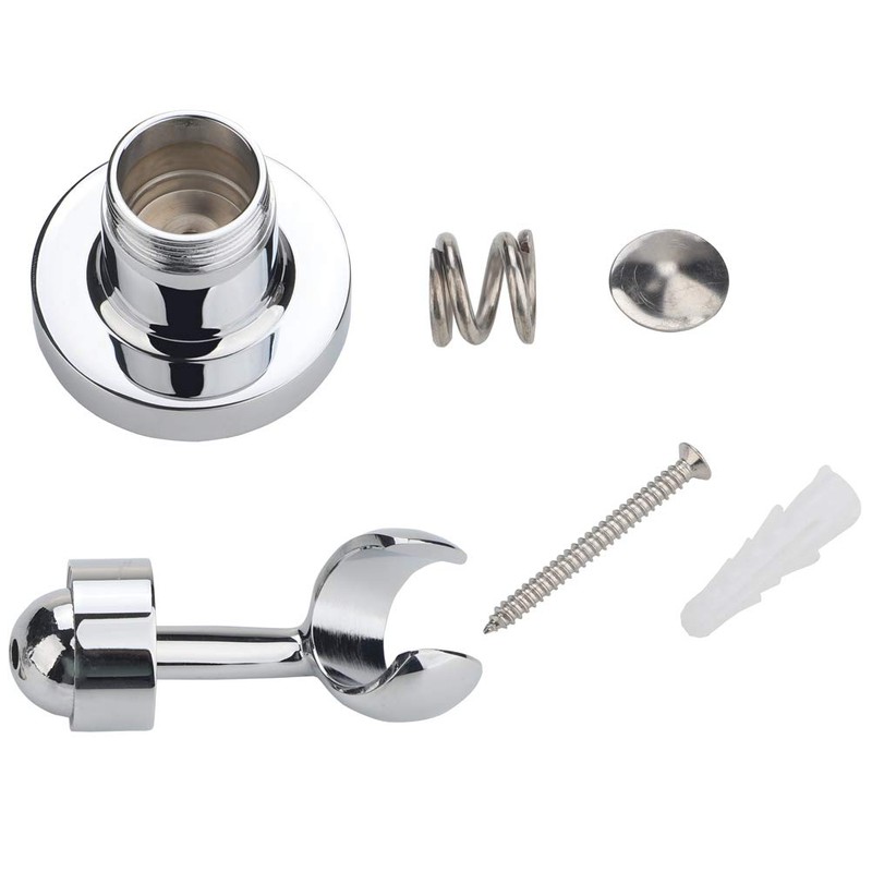HIMREYLD Shower Head Holder - Shower Holder Bracket Copper Wall