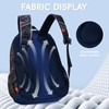 Amythe Children's Backpack School Backpack Boys Blue Backpack Waterproof Nylon