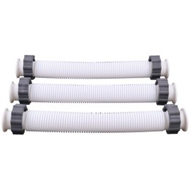JZGRDN 3PCS Pool Filter Pump Hose 11388 11535 26371CA 26371EH 28647EG Compatible with Intex Pool Sand Filter Pumps & Saltwater Systems Interconnecting Hose