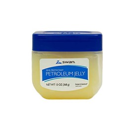 Baseline 16605 Swan 100% Pure Petroleum Jelly, Chafing and Diaper Rash, Economy, 13 oz Jar
