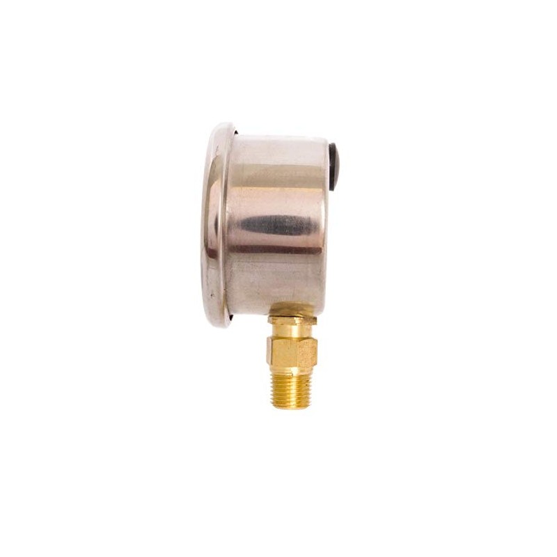 1-1/2" Oil Filled Pressure Gauge 0-1,000 PSI 1/8" NPT Lower