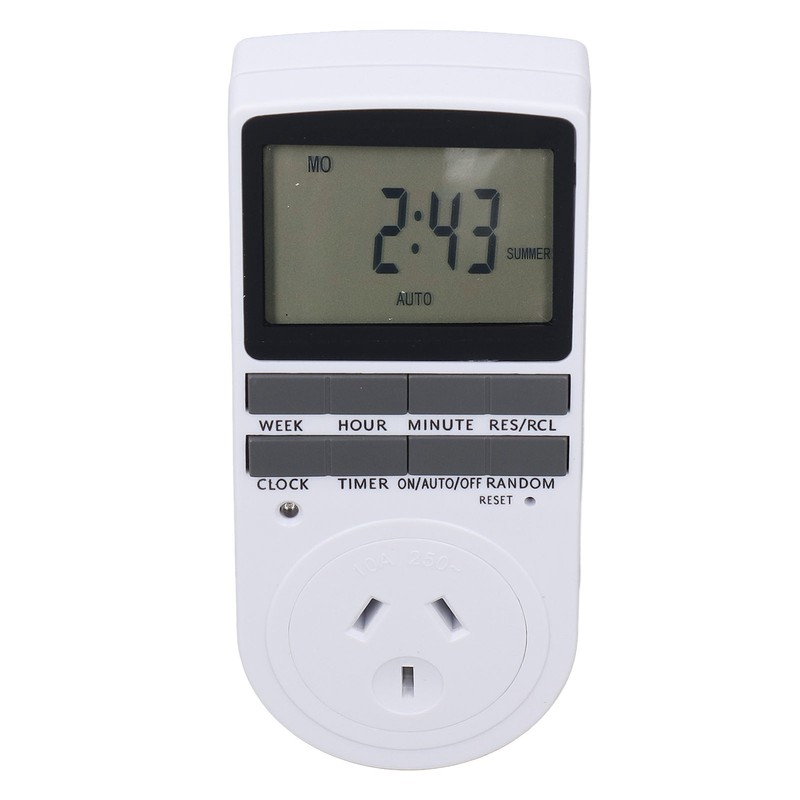 Timer Outlet Digital Intelligent Energy Saving Flame Retardant High Power