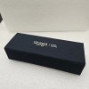 Skaga Sweden Magnetic Folding Eyeglasses Case Navy with Microfiber Lens
