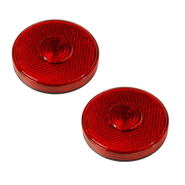 Trailer LED Side Marker Lights 2.5inch Round Signal Clearance Light