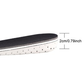 Invisible Height Increase Insoles, Height Increase Insole 2Cm/3Cm/4Cm, Foam Breathable Memory Unisex Invisible Increasing Insoles.(2Cm)