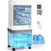 Evaporative Air Cooler, Portable Air Conditioners With 10 Gallon Water