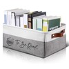 Marsui Book Lover Gifts TBR Book Storage Basket to Be