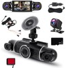 4 Channel Vehicle Camera Driving Recorder Video Recorder DVR Dash