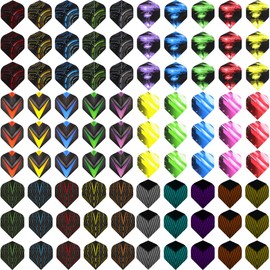 PolyMath Dart Accessory Set, Dart Flights Puncher Tool, Aluminium Flights Sleeves, Dart Flight Protectors, Dart Shafts, Metal Dart Shaft Rubber O Ring, Plastic Dart Shaft Spring Ring Dart Tool Kit