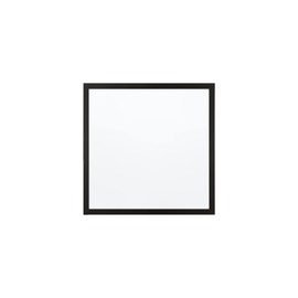 Quartet Wood Frame Magnetic Dry-Erase Board, Includes 1 Marker and 1 Magnet, 12 x 12 Inches, Black Frame (Q021212M01-CA-R)