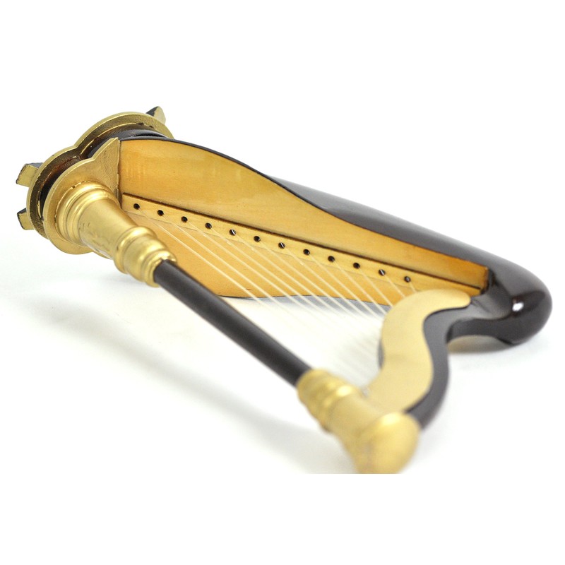 Sunrise Sound House Miniature Musical Instrument Harp, 5.9 inches (15